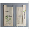 oil proof with film window flat paper bag